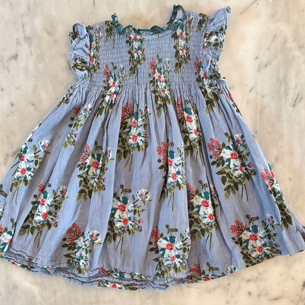 Pink Chicken Baby Girl Dress - 12/18 Months